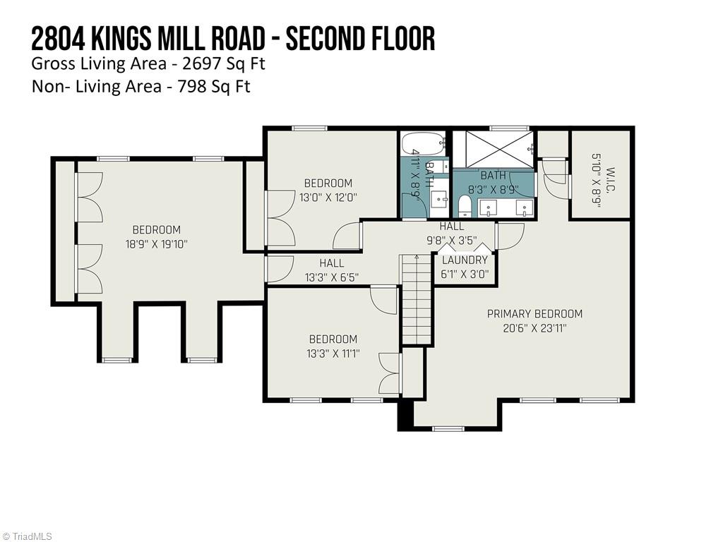 2804 Kings Mill Road Greensboro, NC 27407 - Photo 50 of 50