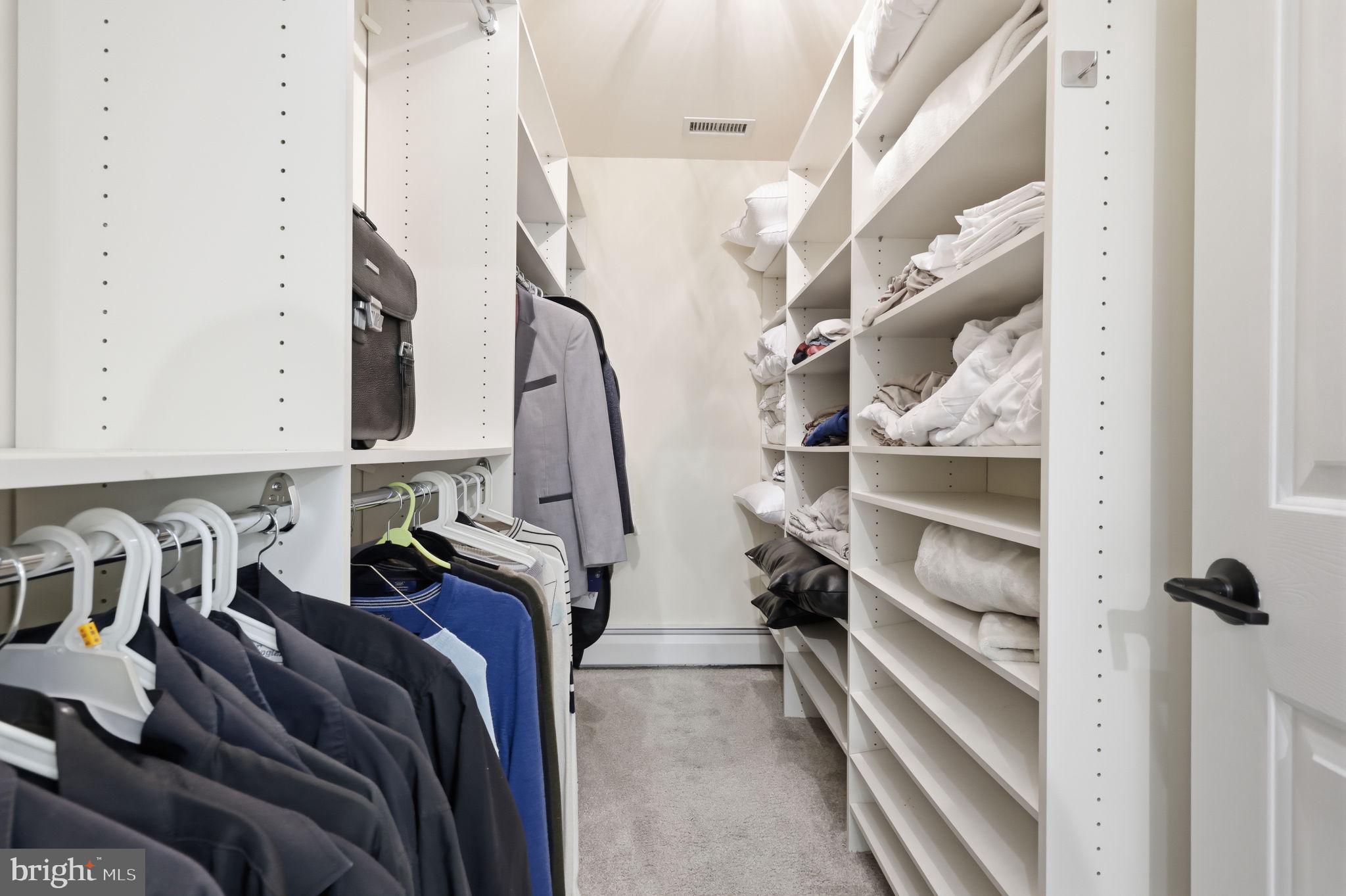 4757 Upper Mountain Road New Hope, PA 18938 - Photo 36 of 70 a view of walk in closet with clothes and shoes