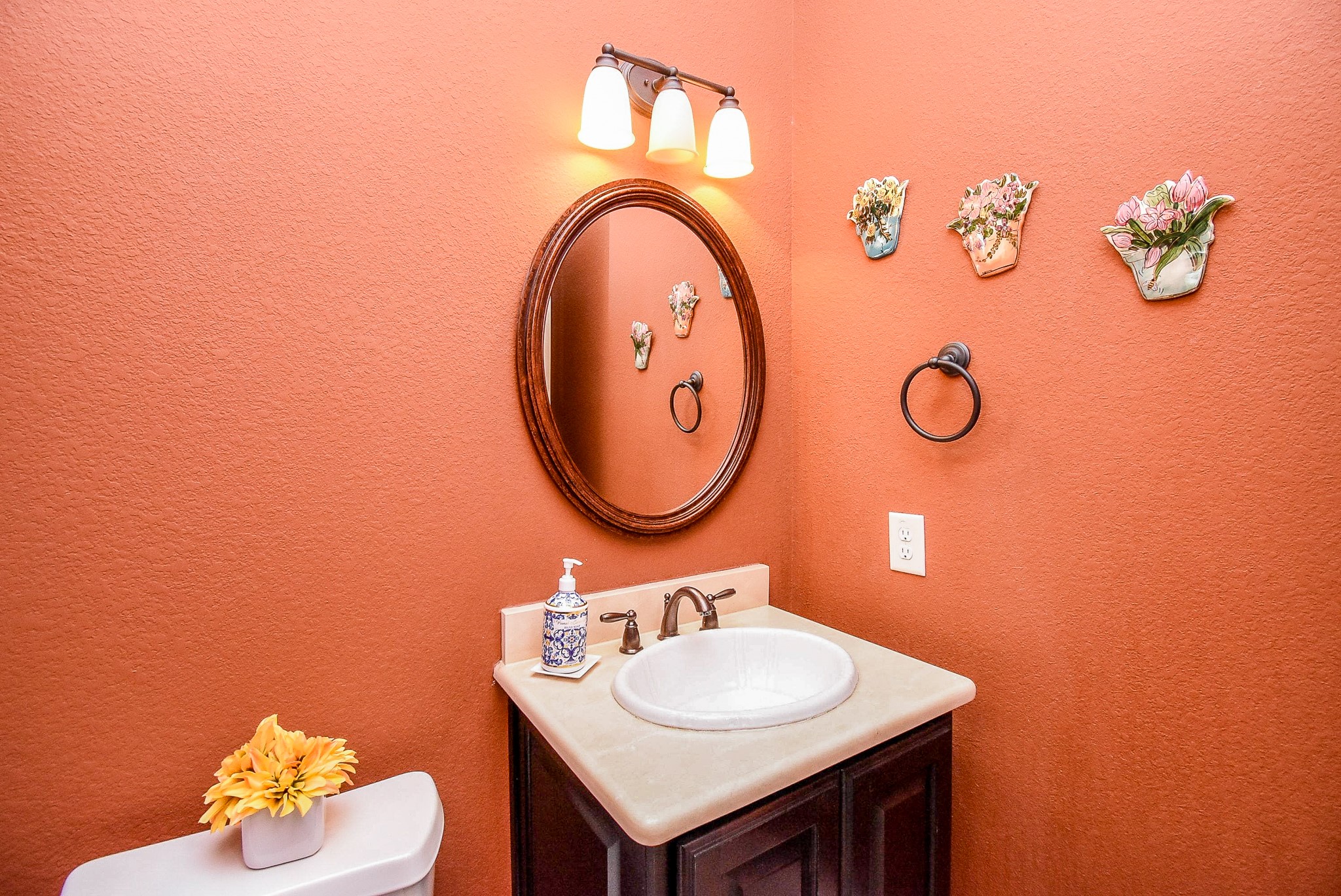 27427 Guthrie Ridge Lane Katy, TX 77494 - Photo 29 of 48 a bathroom with a sink mirror and vanity
