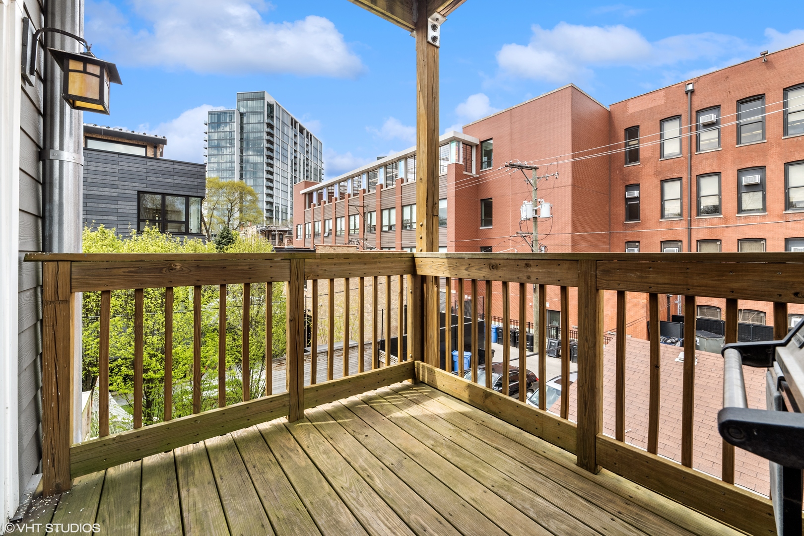626 West Belden Avenue, Unit 2 Chicago, IL 60614 - Photo 17 of 17 a view of a building from a balcony