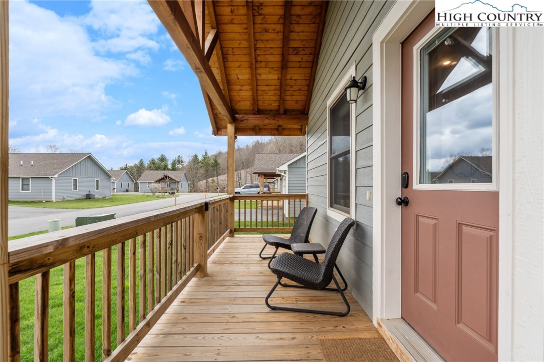 429 Townhomes Place, Unit 18 Boone, NC 28607 - Photo 12 of 25 a view of balcony with furniture