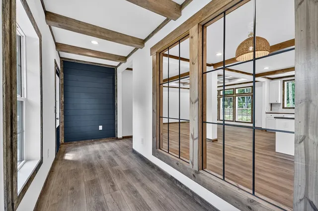 a view of an entryway