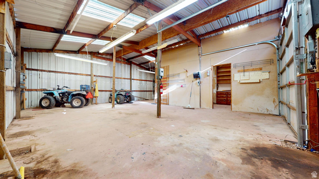 2000 Anderson Jct Road Toquerville, UT 84774 - Photo 36 of 45 Workshop has 220v power, water, concrete floor and drive & a bathroom.