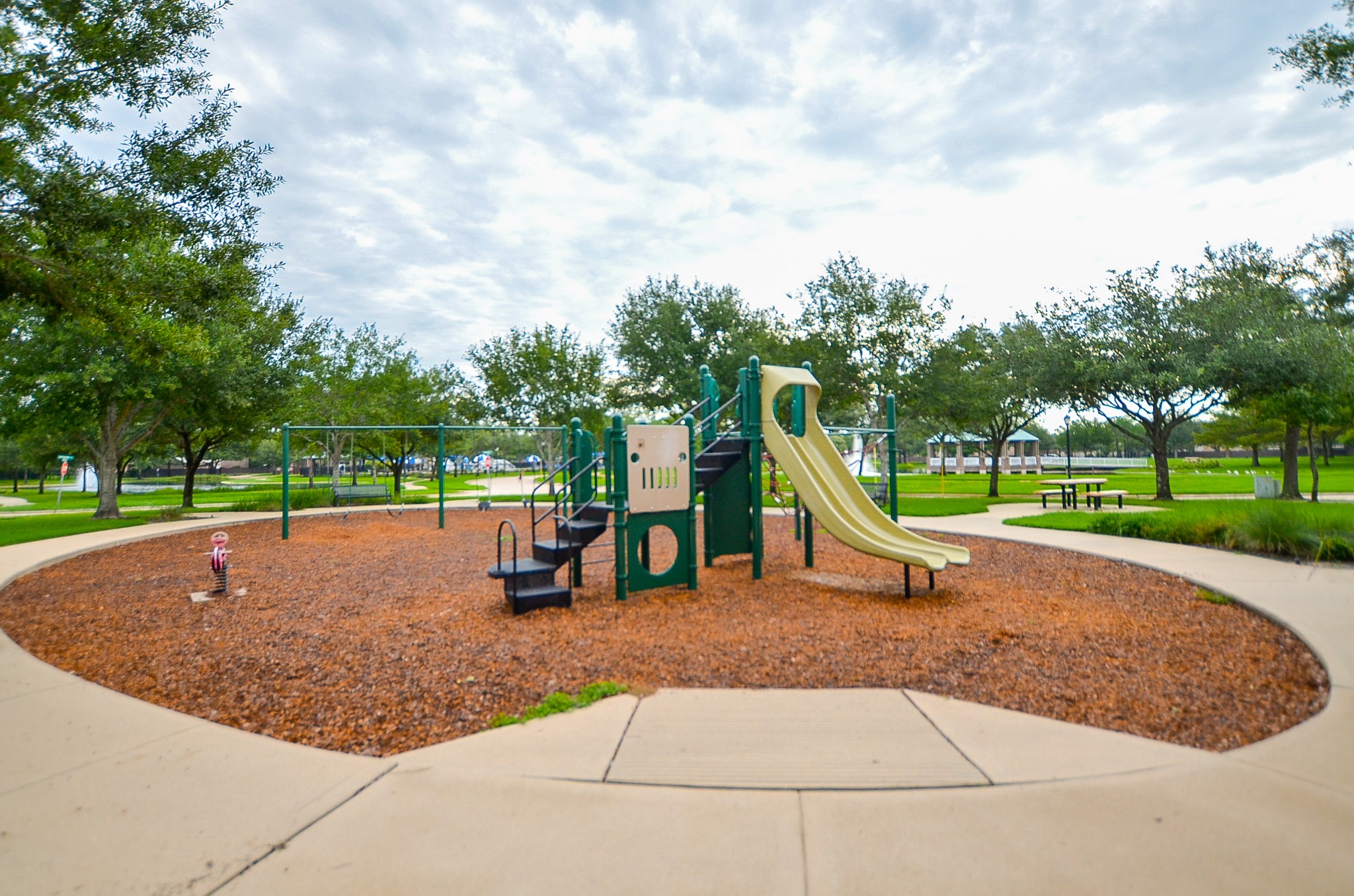7218 Spring Run Lane Katy, TX 77494 - Photo 46 of 49 a view of outdoor space with playground and green space