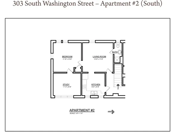 $1,400 | 303 South Washington Street, Unit 2, Bloomington, IN 47401