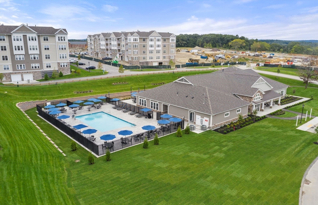 2 Codman Way, Unit 307 Westborough, MA 01581 - Photo 32 of 41 an aerial view of a house with a big yard