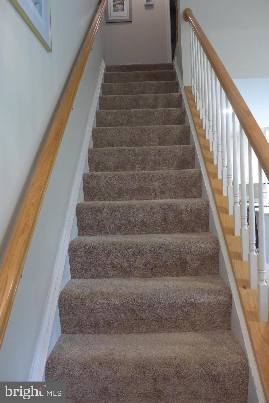 11872 Breton Court, Unit 12A Reston, VA 20191 - Photo 13 of 30 Stairwell to upper bedroom level