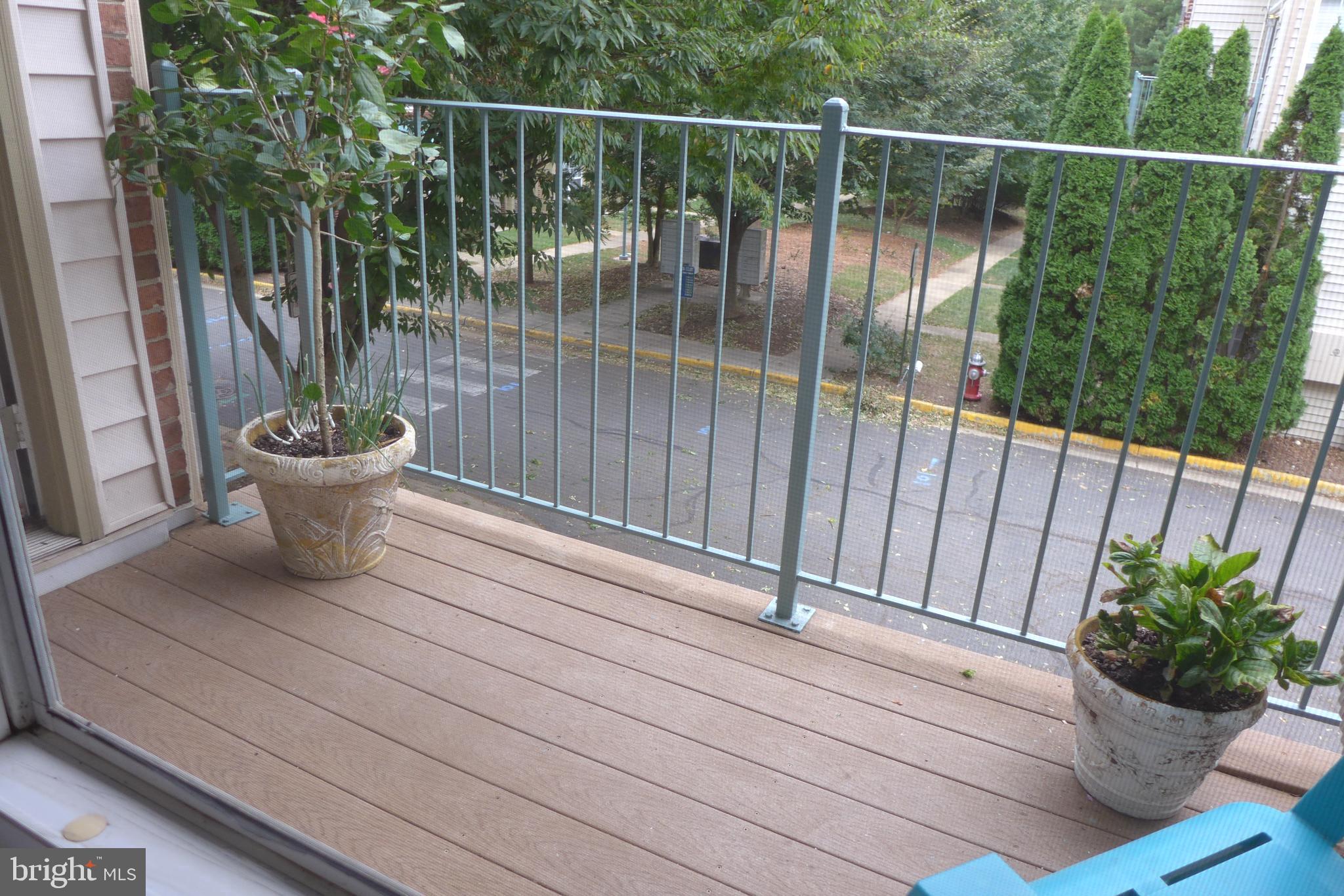 11872 Breton Court, Unit 12A Reston, VA 20191 - Photo 19 of 30 Balcony off master bedroom
