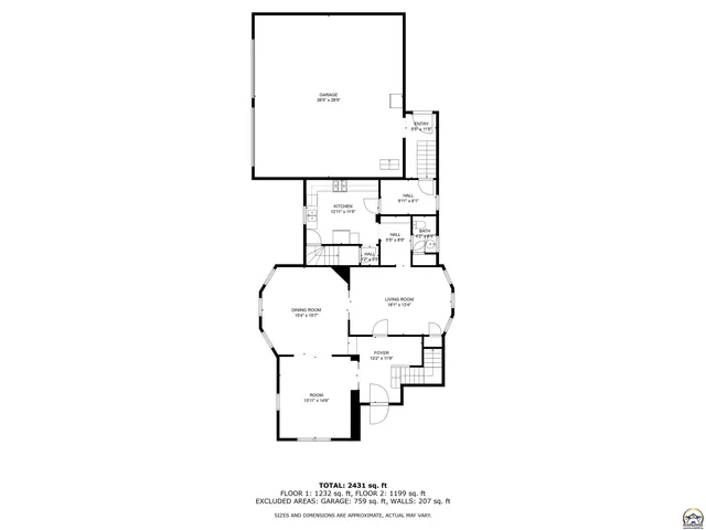 $315,000 | 307 South Pearl Street, Paola, KS 66071