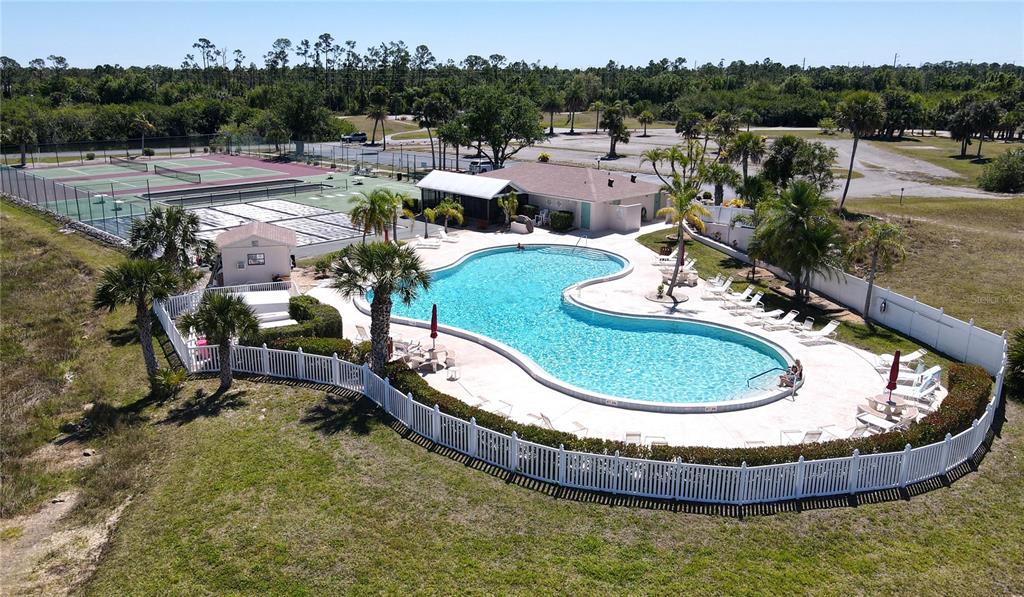 175 Kings Highway, Unit 736 Punta Gorda, FL 33983 - Photo 29 of 29 an aerial view of a house with outdoor space
