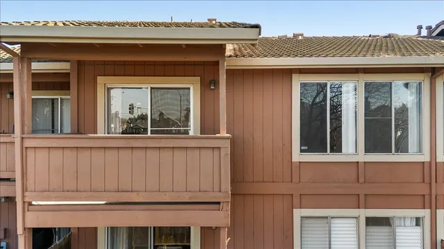 a view of a house with a window