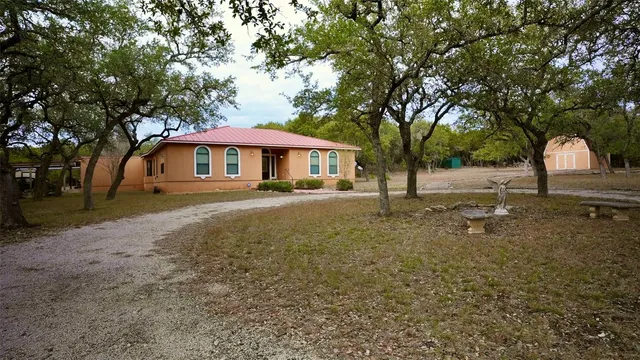 a view of a lake with mountain