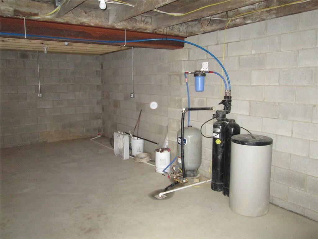 191 Adrian Sherrett Road Adrian, PA 16210 - Photo 23 of 24 A view of the new full block basement. 12 blocks high, plenty of room to finish into additional living space.