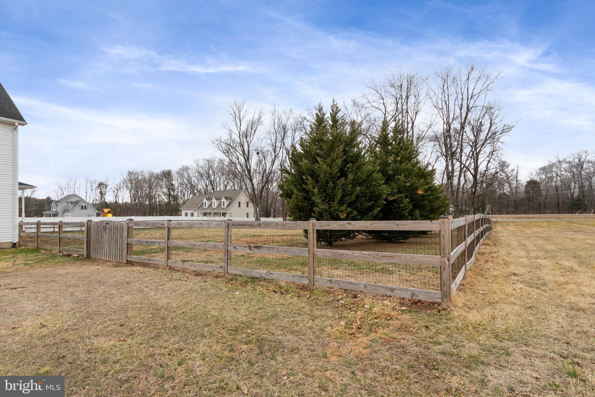 11055 Ransom Lane Bealeton, VA 22712 - Photo 43 of 45 a view of backyard with trees