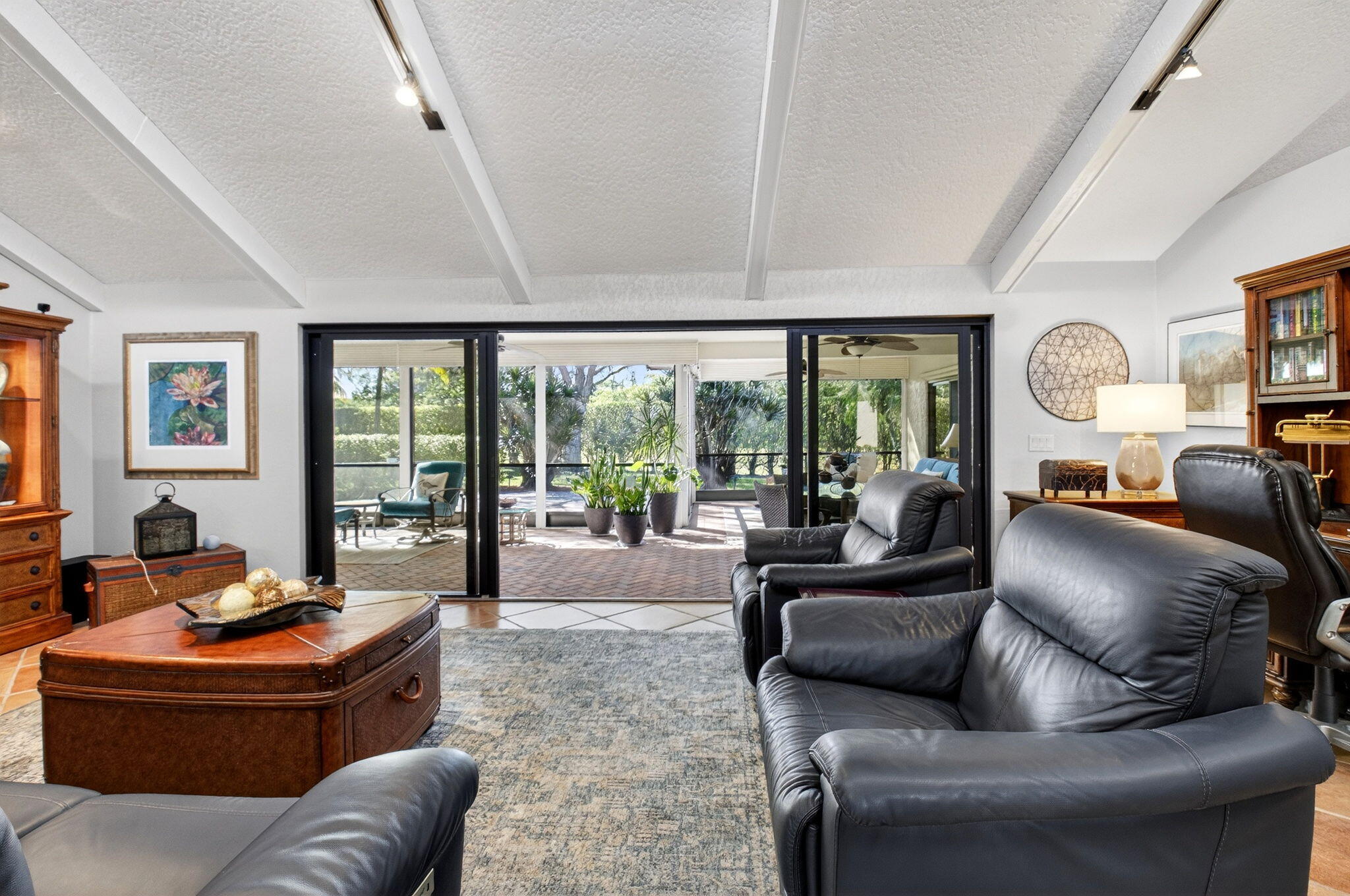 5470 Northwest 3rd Terrace Boca Raton, FL 33487 - Photo 14 of 72 GREAT ROOM OUT TO LOGGIA