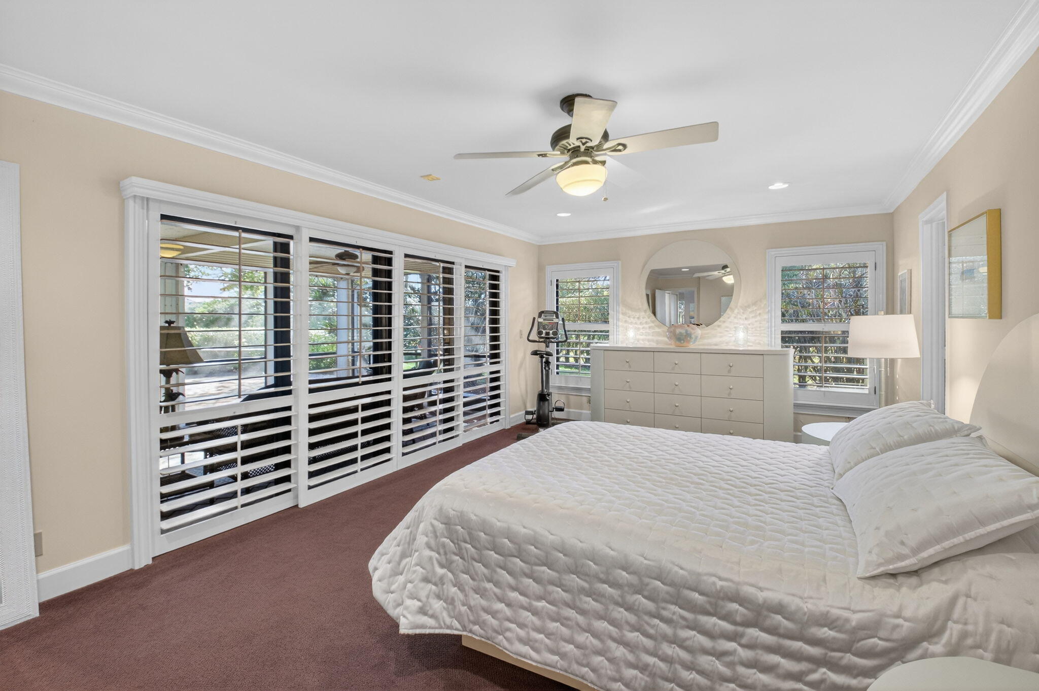 5470 Northwest 3rd Terrace Boca Raton, FL 33487 - Photo 29 of 72 PRIMARY BEDROOM LEADS OUT OT LOGGIA