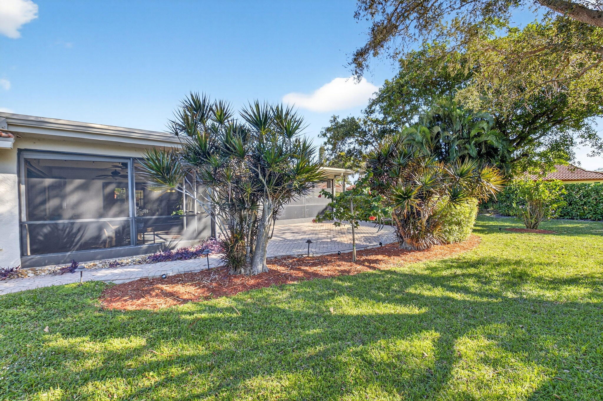 5470 Northwest 3rd Terrace Boca Raton, FL 33487 - Photo 52 of 72 WALKWAY/BACKYARD VIEW