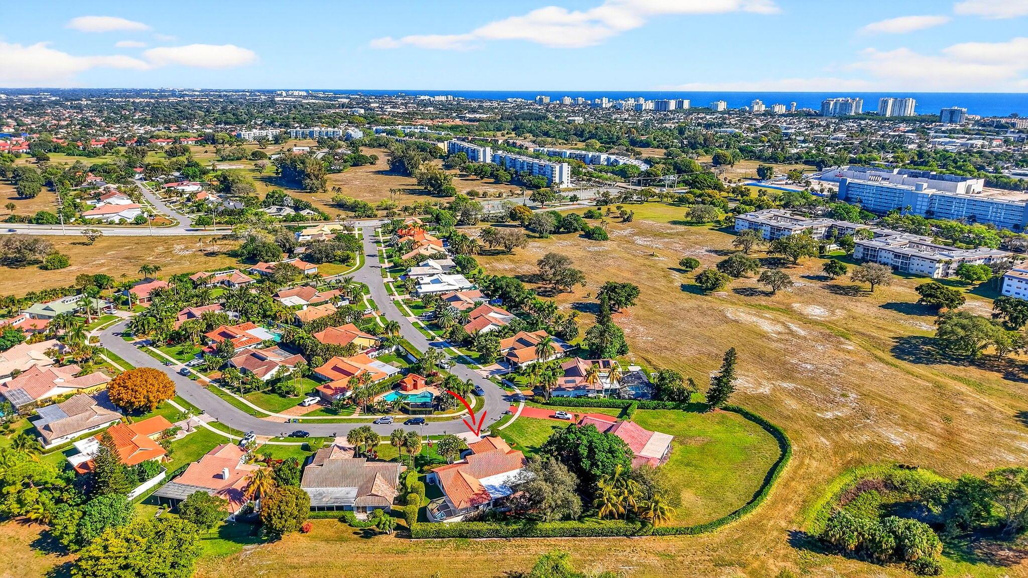 5470 Northwest 3rd Terrace Boca Raton, FL 33487 - Photo 60 of 72 AERIAL/NEIGHBORHOOD VIEW