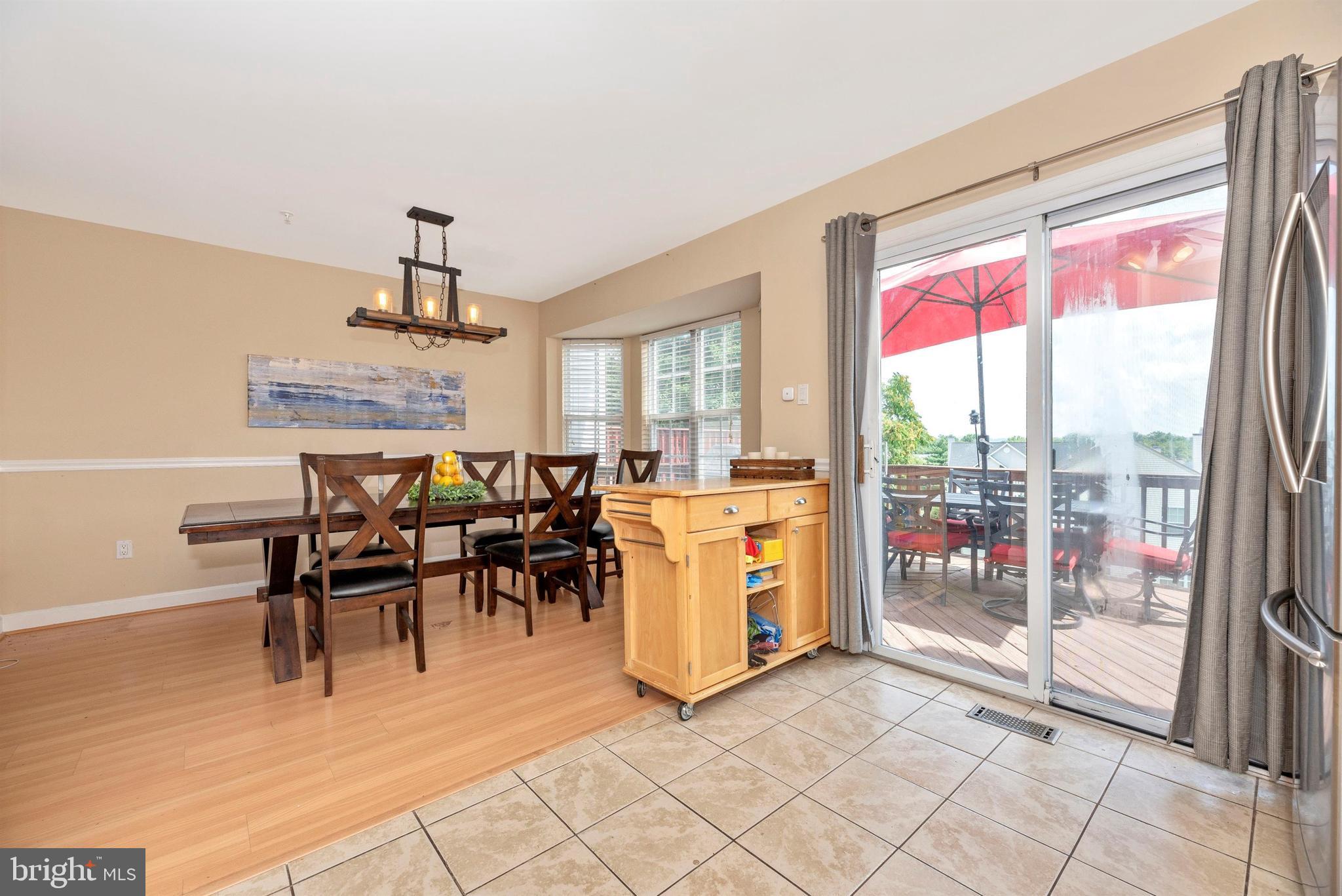 6432 View Point Court Frederick, MD 21703 - Photo 10 of 27 Doors Lead to Large Deck