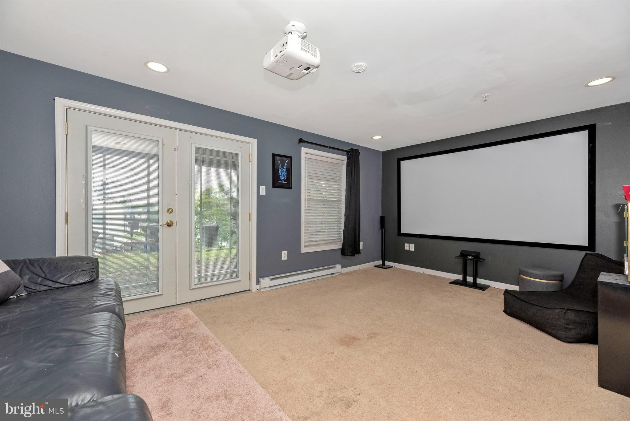 6432 View Point Court Frederick, MD 21703 - Photo 21 of 27 Movie Screen and Projector Convey!