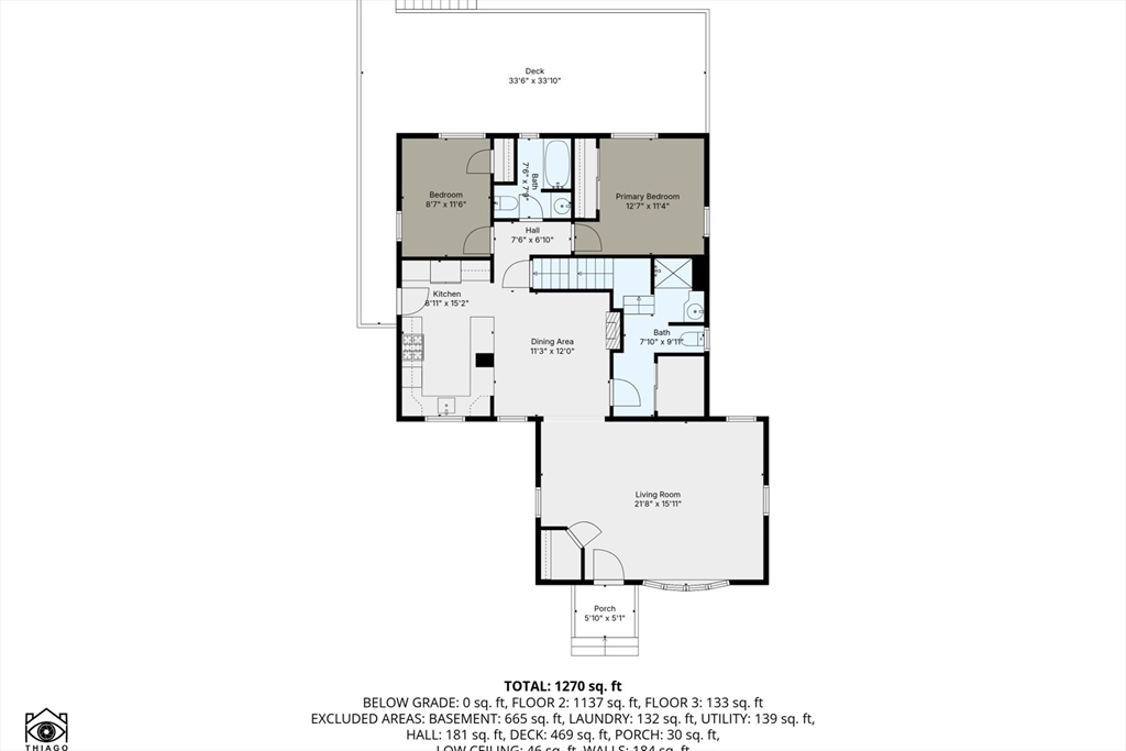 254 Barlows Landing Road Bourne, MA 02559 - Photo 27 of 27 a picture of a floor plan