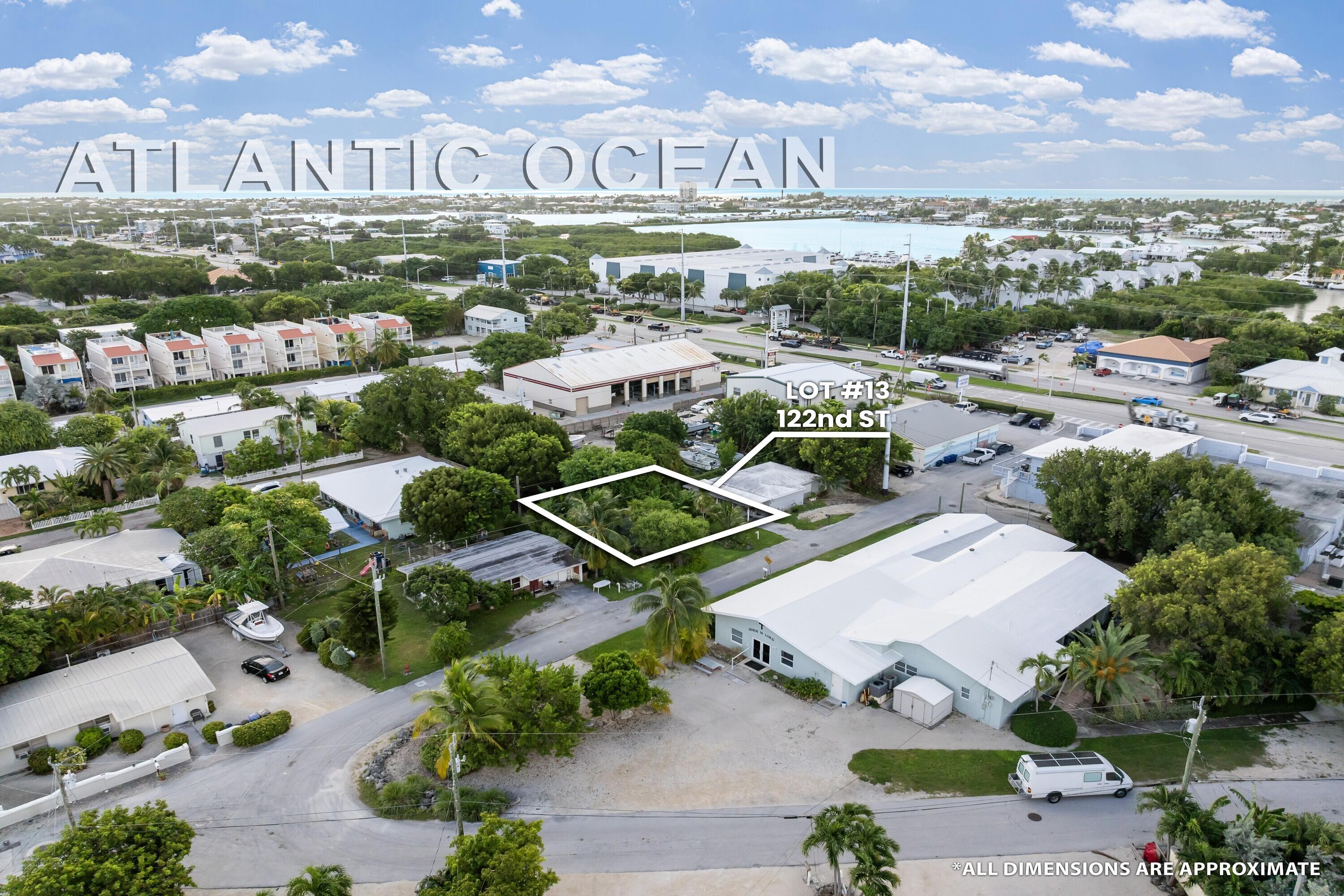 122nd Street Marathon, FL 33050 - Photo 11 of 16 an aerial view of residential houses and city street