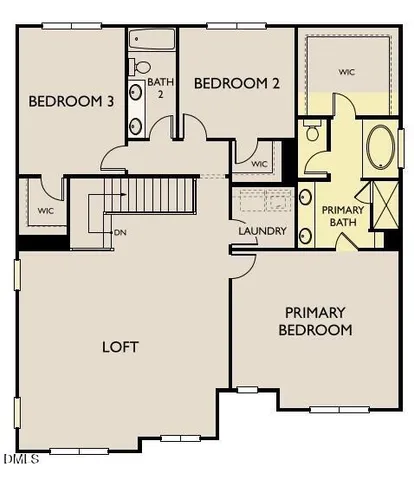 a picture of a room with a white wall and a stove