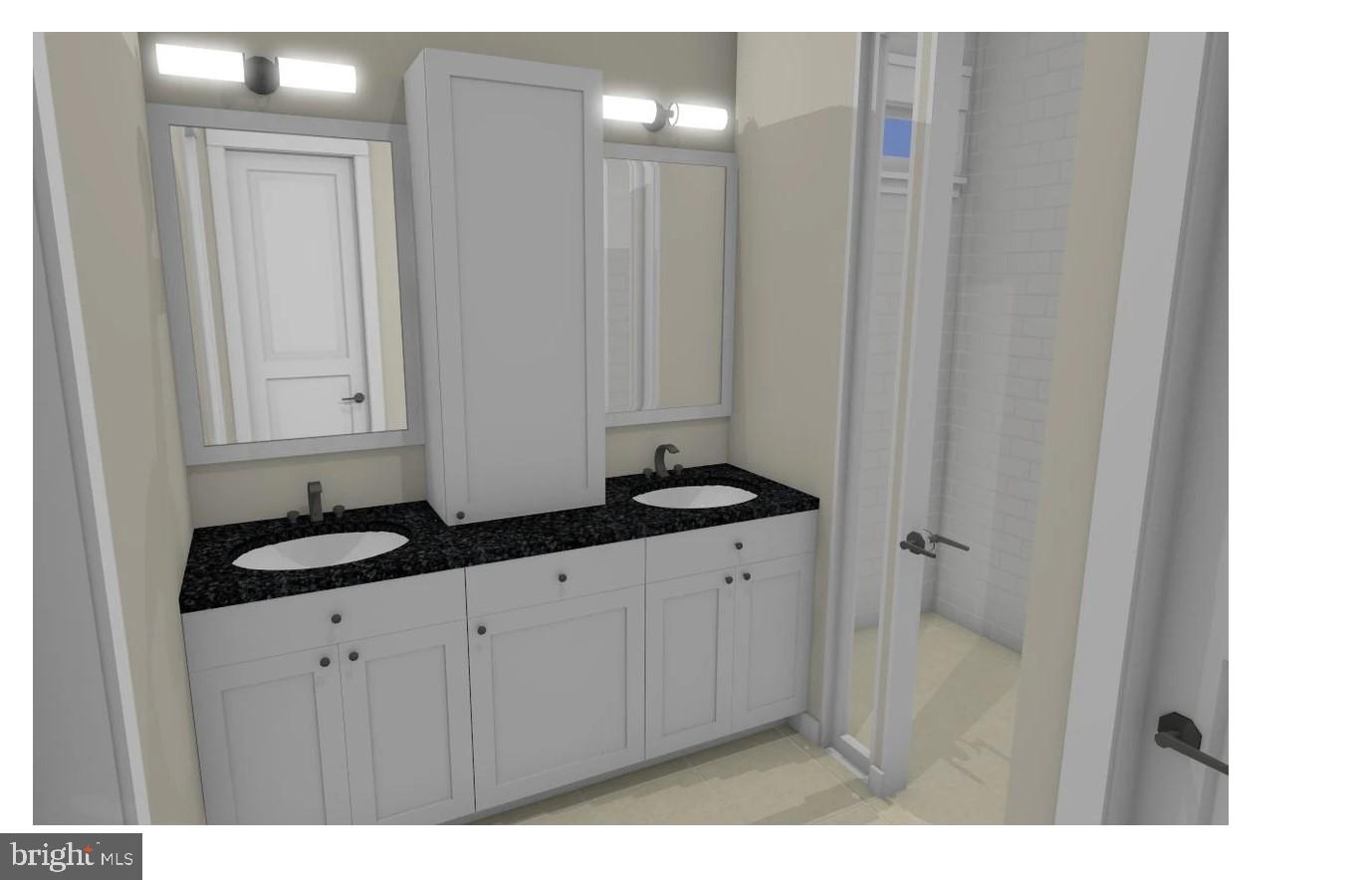 65 Walnut Ridge Grantsville, MD 21536 - Photo 4 of 9 a bathroom with a granite countertop sink and a mirror