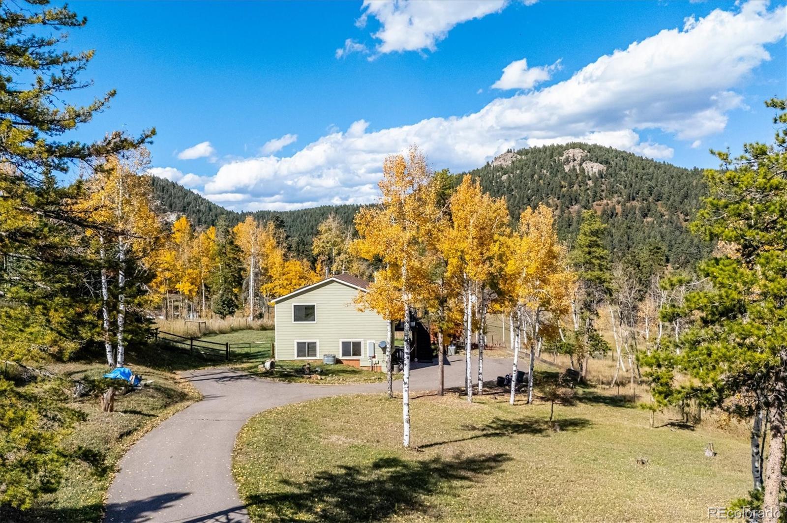 12369 Quartz Spur Conifer, CO 80433 - Photo 4 of 36 a view of a basketball court