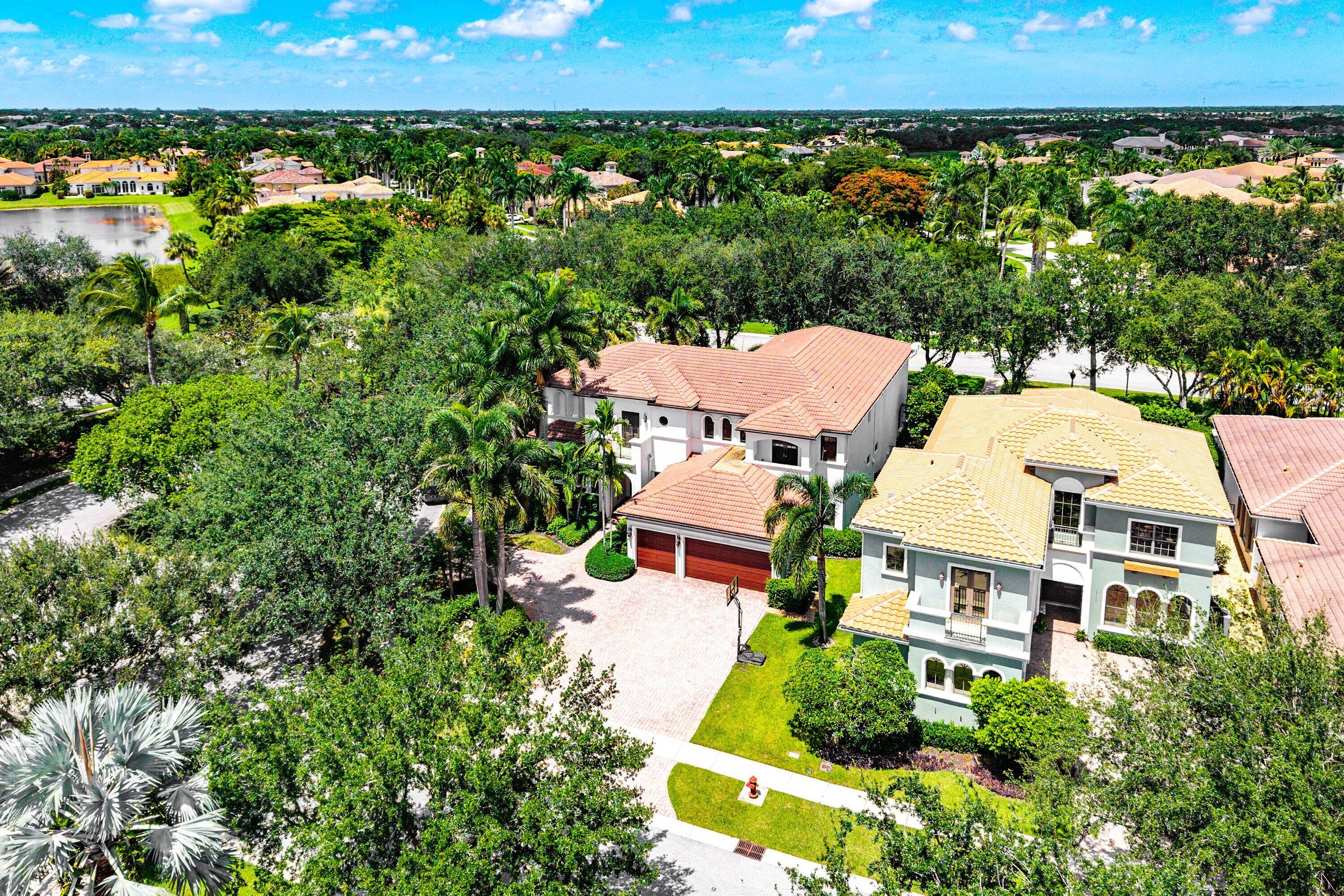 17738 Lake Azure Way Boca Raton, FL 33496 - Photo 46 of 51 Front-Property-Aerial
