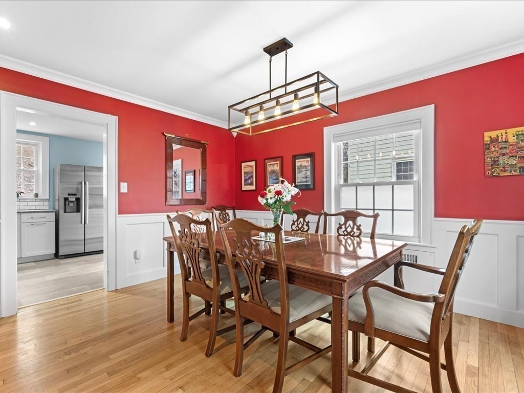 40 Lake Shore Road Boston, MA 02135 - Photo 18 of 39 a view of a dining room with furniture and window
