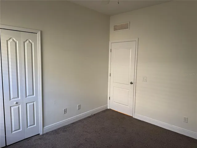 an empty room with window
