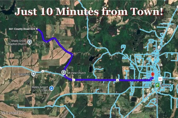 $96,900 | 661 County Road 424, Ripley, MS 38663