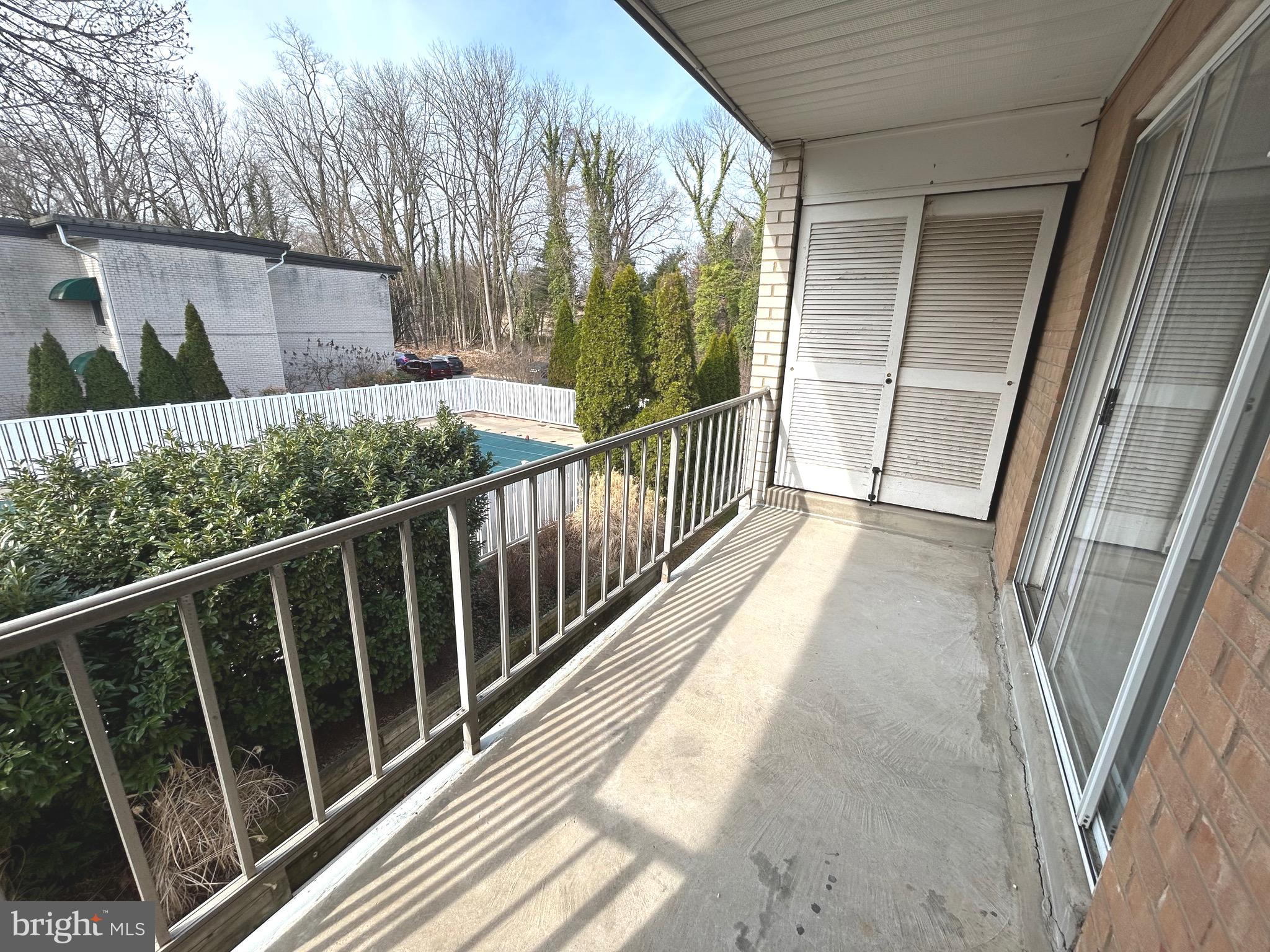 7 Rockford Road, Unit K022 Wilmington, DE 19806 - Photo 15 of 15 a view of balcony with wooden floor