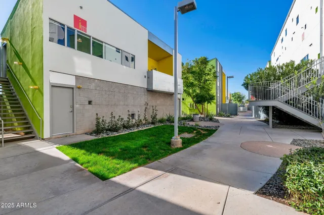 a view of building along with street