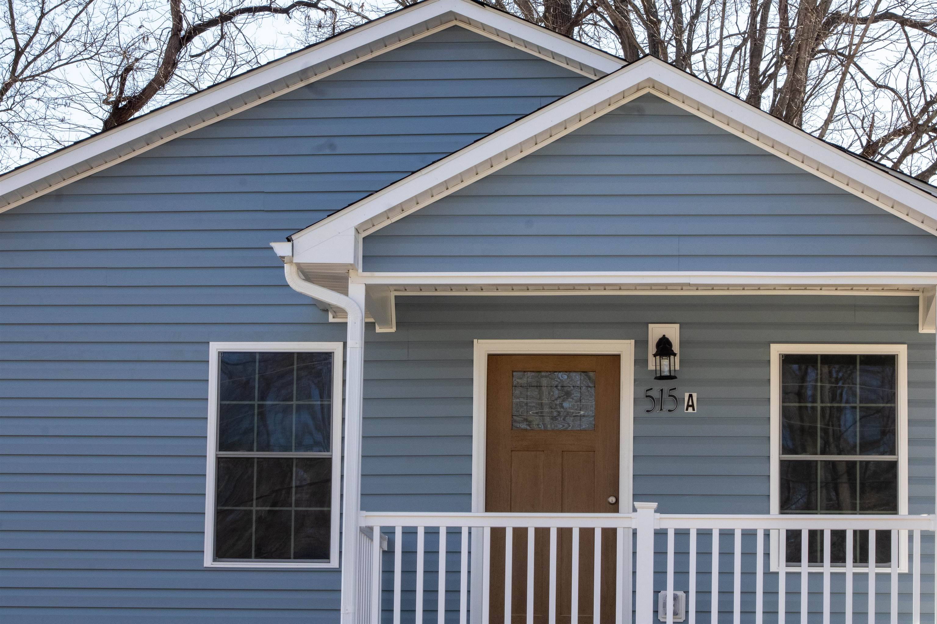 a view of front door