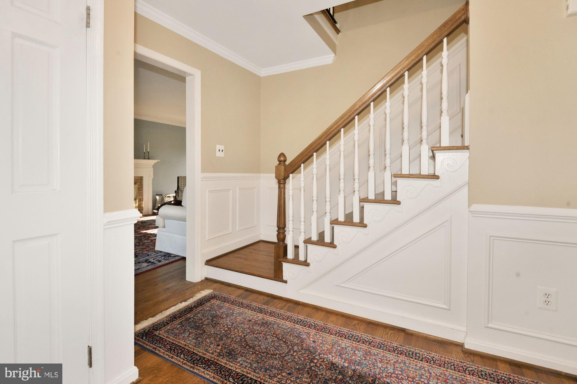 2101 Old Stage Road Alexandria, VA 22308 - Photo 7 of 45 Custom woodwork in foyer