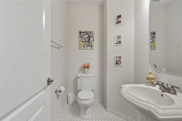 a bathroom with a sink and a toilet