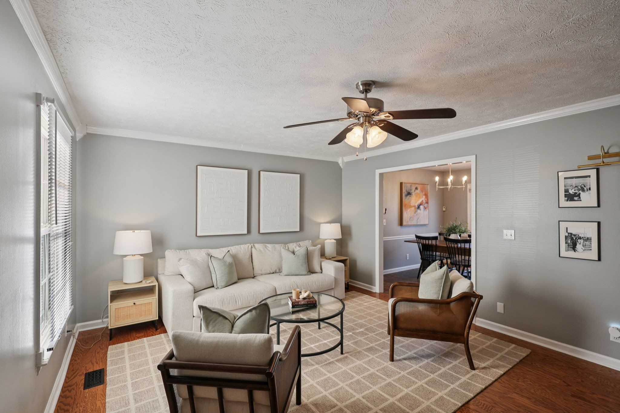 403 Acorn Court Smyrna, TN 37167 - Photo 5 of 34 a living room with furniture and a ceiling fan