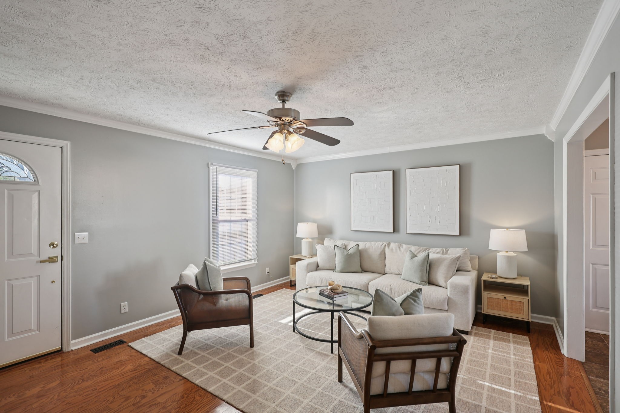 403 Acorn Court Smyrna, TN 37167 - Photo 6 of 34 a living room with furniture and a chandelier