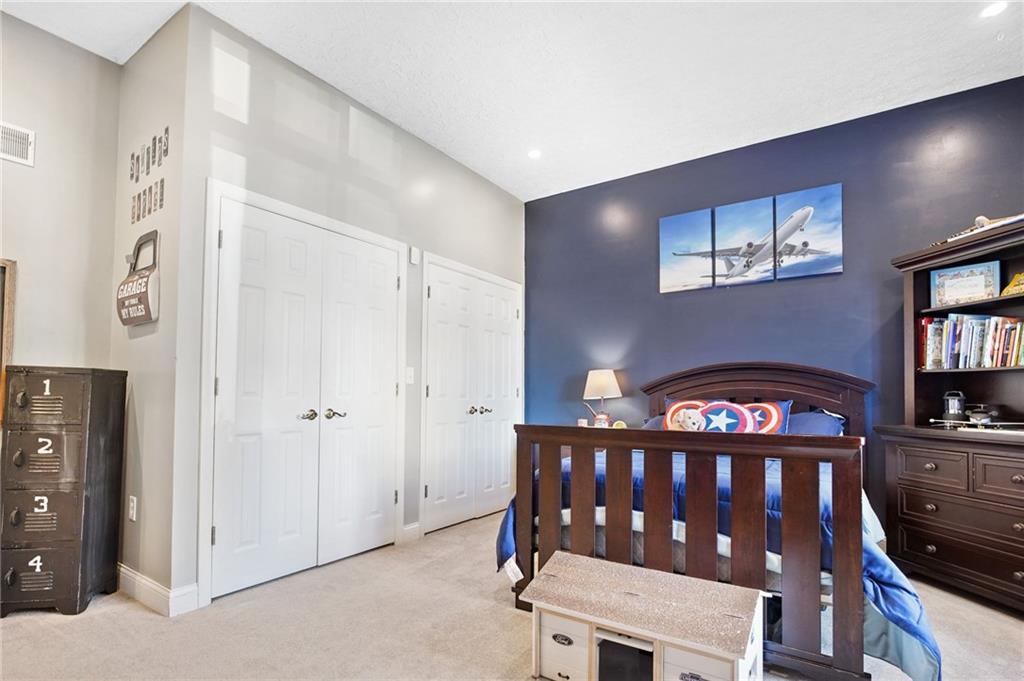 364 Ridge Avenue Canonsburg, PA 15317 - Photo 15 of 25 This bedroom is currently a little boy room again with tall ceilings and double closets.