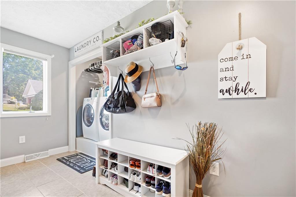 364 Ridge Avenue Canonsburg, PA 15317 - Photo 17 of 25 The tasteful laundry room with access to the garage!