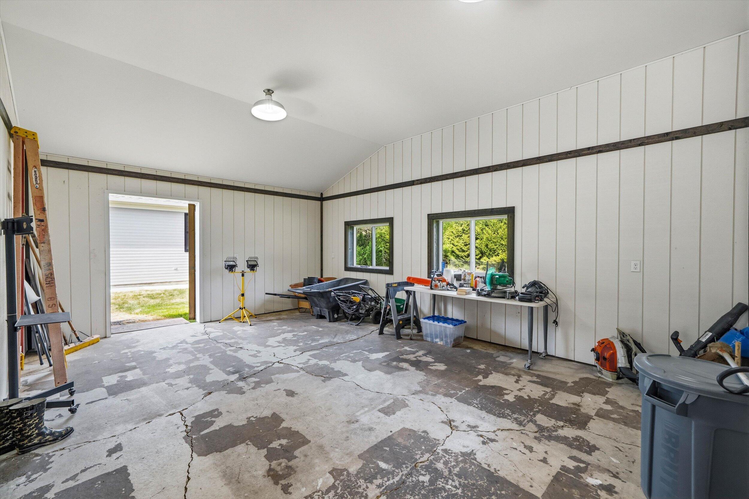 9431 Hawthorne Road Mequon, WI 53097 - Photo 53 of 67 Workshop in back of barn