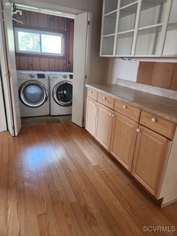 2842 Rash Maddux Road Blackstone, VA 23824 - Photo 10 of 29 a view of a kitchen with wooden floor and cabinets