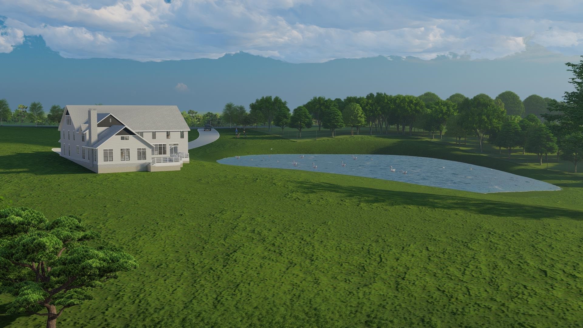 0 Bucksnort Road Covington, TN 38019 - Photo 15 of 37 View of home's community featuring a yard and a water view