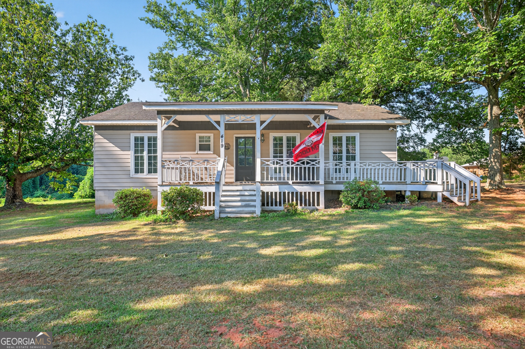 419 Tanner Road Dacula, GA 30019 - Photo 1 of 1 front view of a house with a big yard