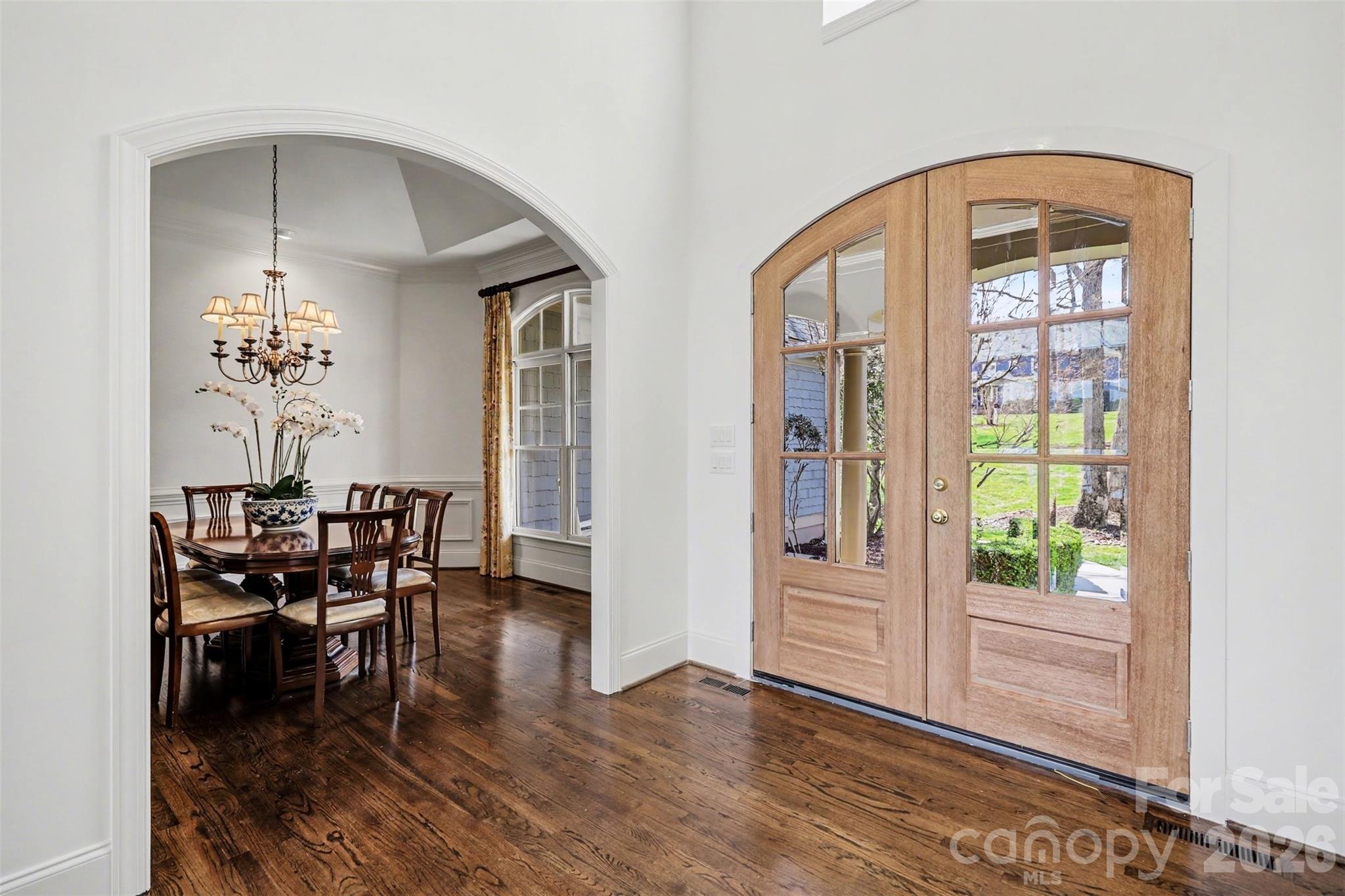 183 Mayfair Road Mooresville, NC 28117 - Photo 7 of 47 a view of a dining room with furniture window and wooden floor