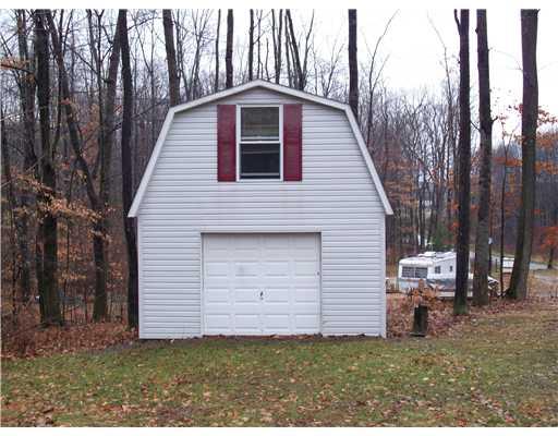 243 Gadsby Road Stoneboro, PA 16153 - Photo 14 of 18 Parking Lot/Garage. 2nd garage w/loft