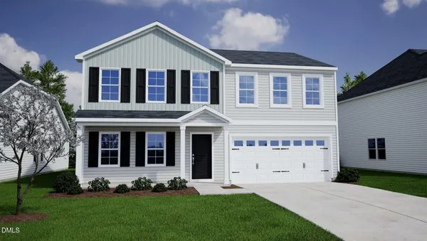 a view of front a house with a yard