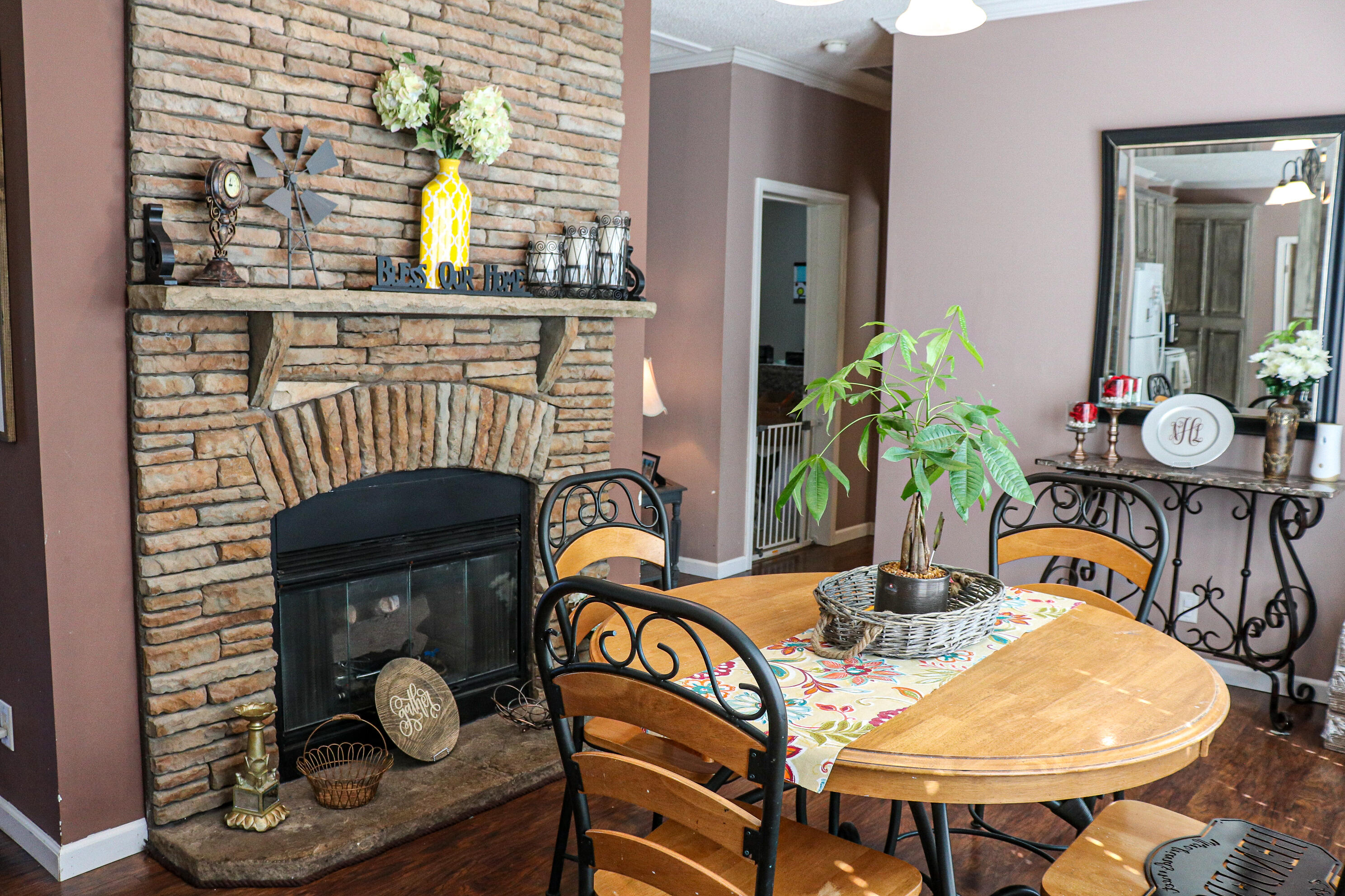 241 Sams Road Southeast Floyd, VA 24091 - Photo 11 of 28 a view of a dining room with furniture and window